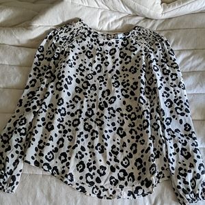 Casual cheetah print shirt